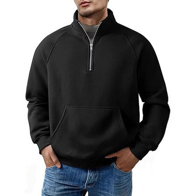 Half-Zip Raglan Pullover