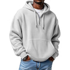 Half-Zip Waffle Hoodie
