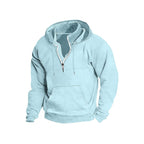 Half-Zip Hooded Sweatshirt