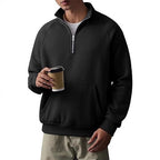 Half-Zip Raglan Pullover